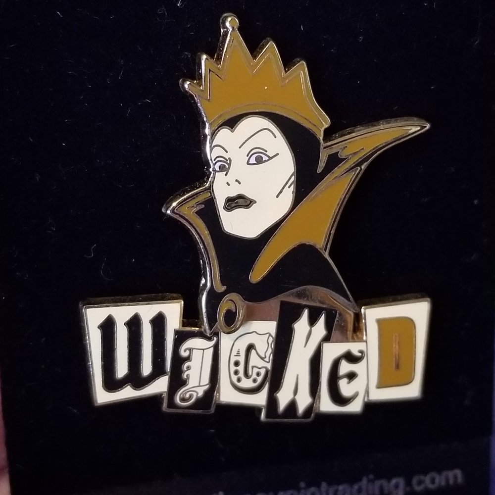WICKED The Queen Disney Theme Park Enamel Pin